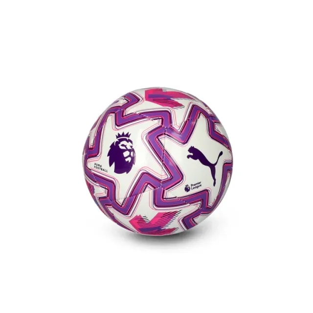 PUMA Orbita Premier League Brilliance Mini Football, White/Multicolor