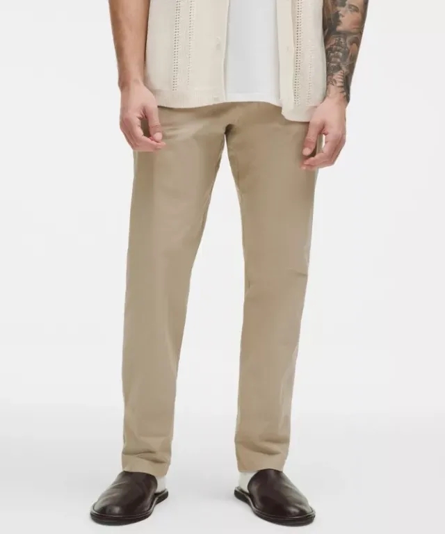 lululemon – Men's ABC Classic-Fit Trousers 34L Stretch Cotton VersaTwill – Color Brown – Size 31