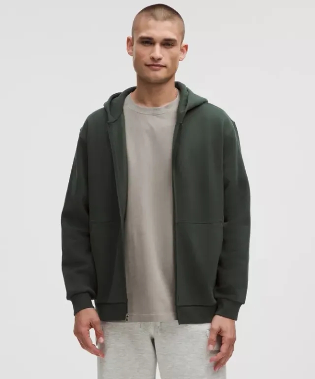 lululemon – Men's Steady State Full-Zip Hoodie – Color Green – Size L