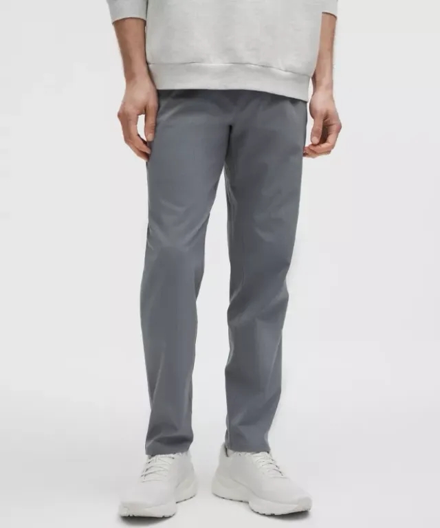lululemon – Men's ABC Slim Pull-On Trousers Regular – Color Grey – Size L