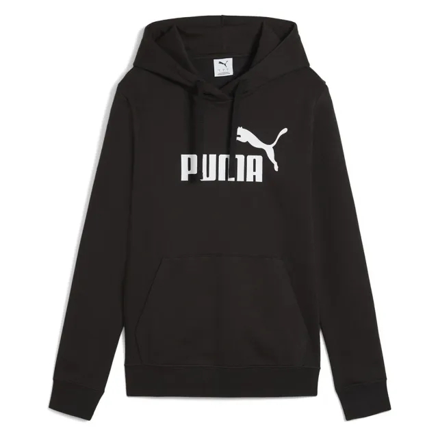PUMA Ess No. 1 Logo Hoodie Women, Black