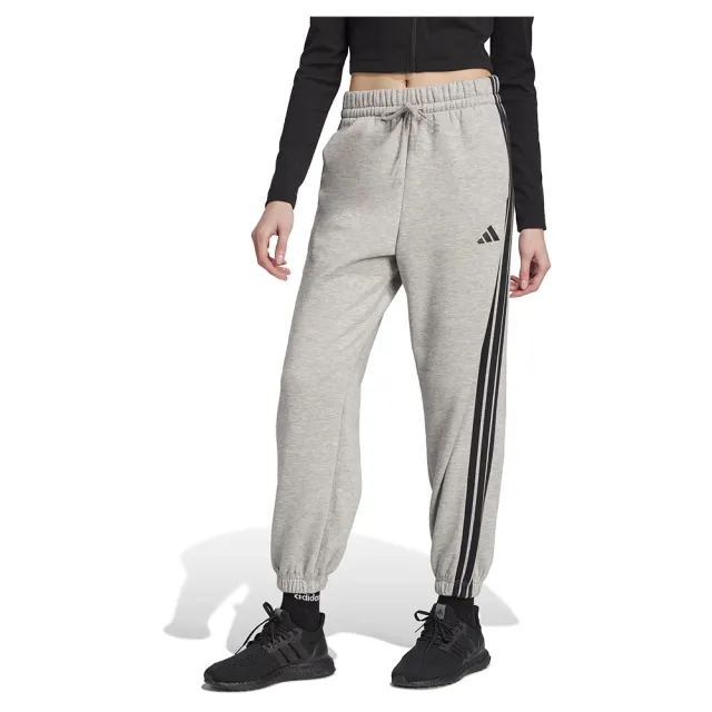 Adidas Essentials 3 Stripes Fleece Loose-fit Joggers
