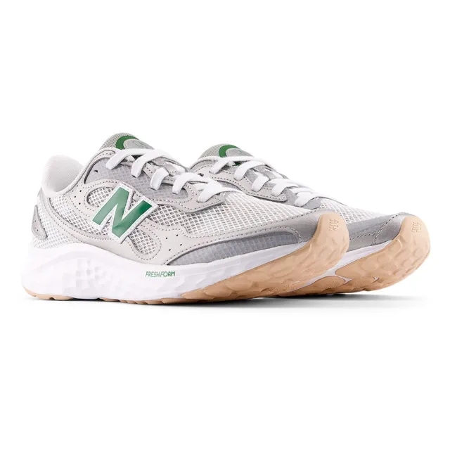 New Balance Men's Fresh Foam ARISHI v4 TIRALUX in Grey/Green Synthetic