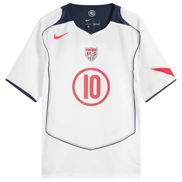 Nike USA Reissue N&N Short Sleeve Jersey White/Navy/Red