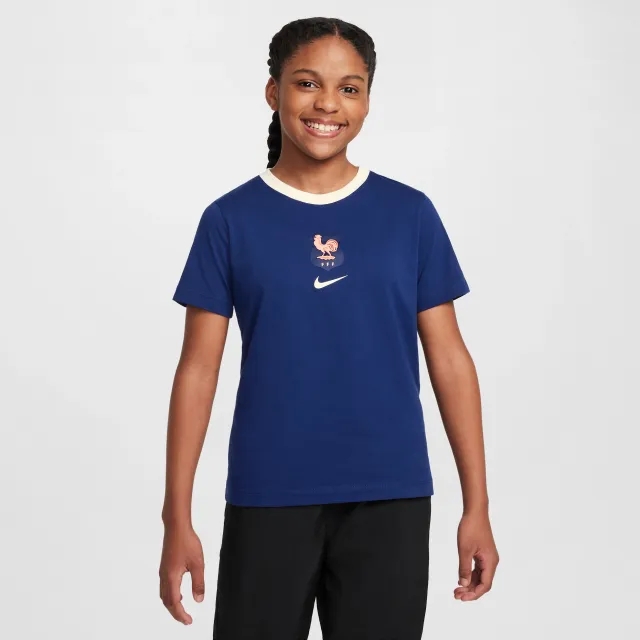 FFF Older Kids' Nike Football T-Shirt - Blue