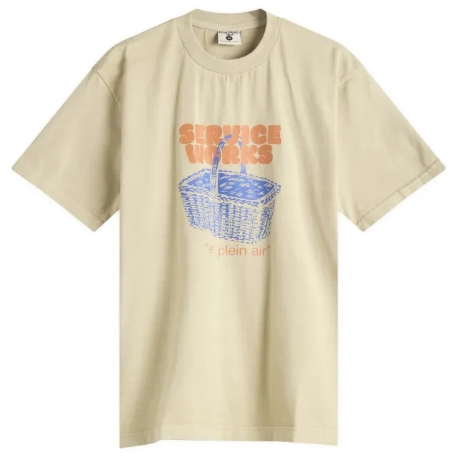 Service Works Men's En Plein Air Tee Stone