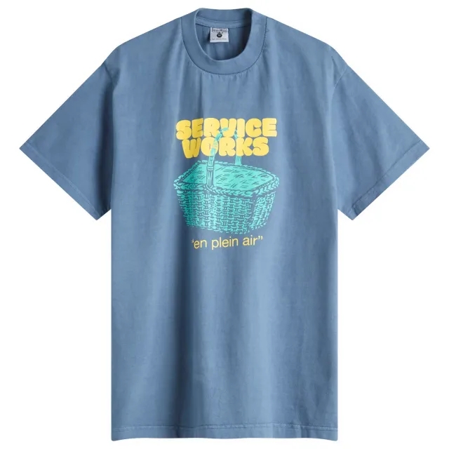Service Works Men's En Plein Air Tee Slate