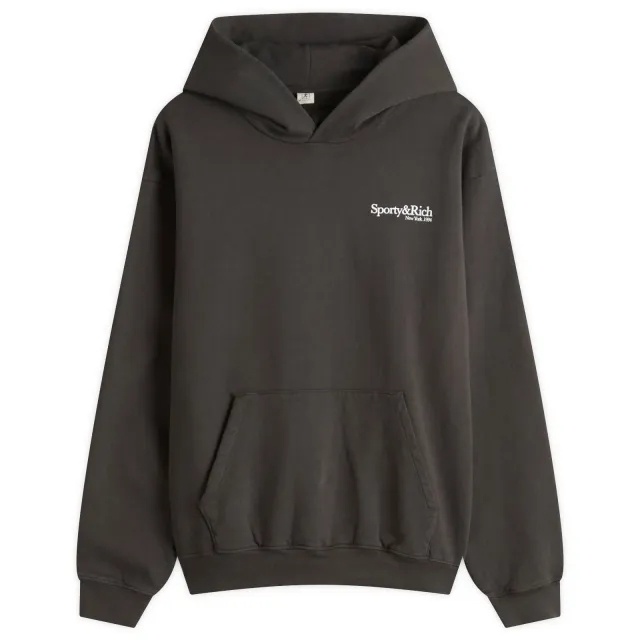Sporty & Rich Women's HWCNY Hoodie Faded Black