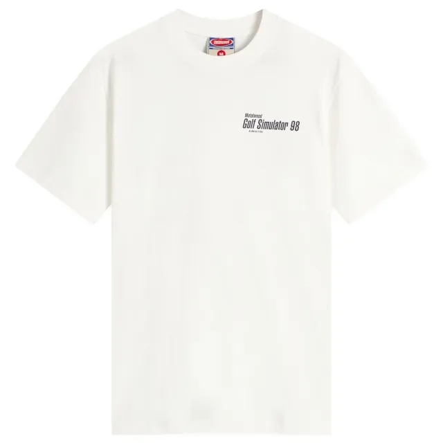 Metalwood Studio Men's Simulator 98 T-Shirt White