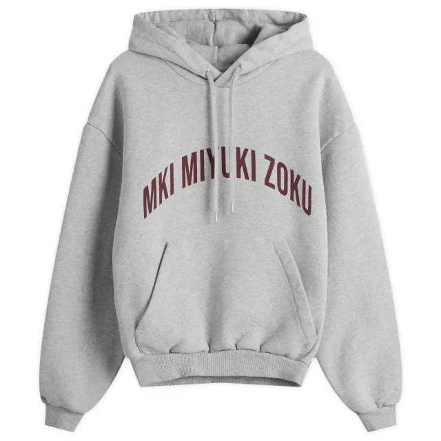 MKI Women's Arch Hoodie Presented by END. Grey/Burgundy