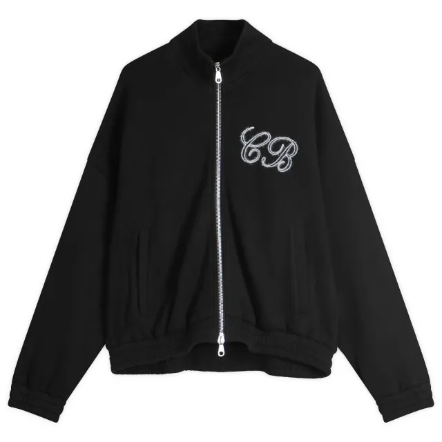 Cole Buxton Men's Knitted Track Jacket Black