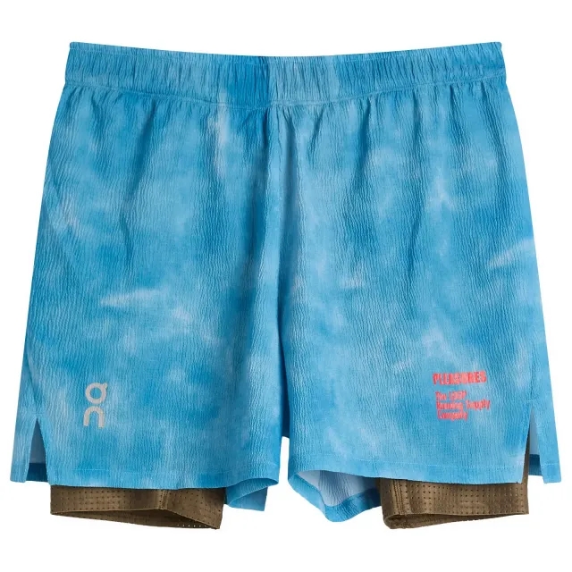 ON Men's x Pleasures x The Loop Pace Shorts Blizzard