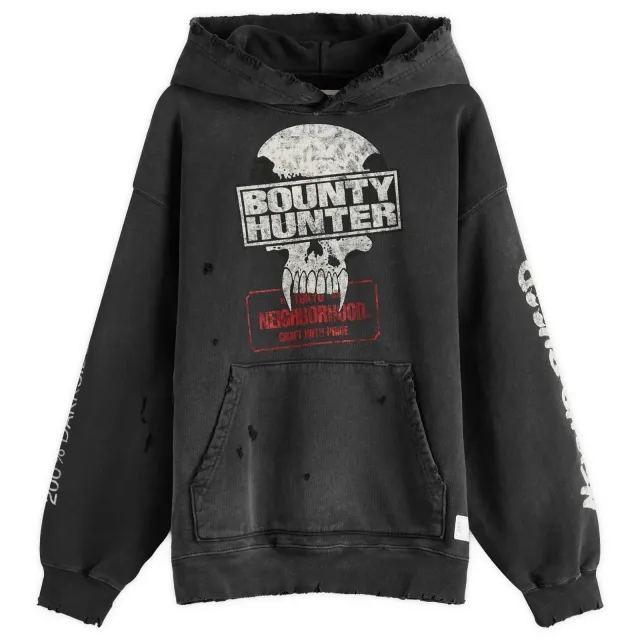Neighborhood Men's x Bounty Hunter Savage Hoodie Black