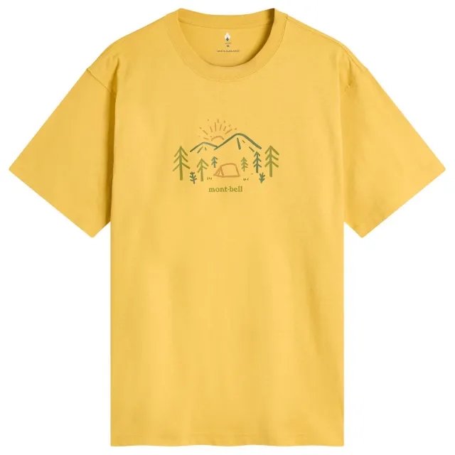 Montbell Men's Morning T-Shirt Yellow