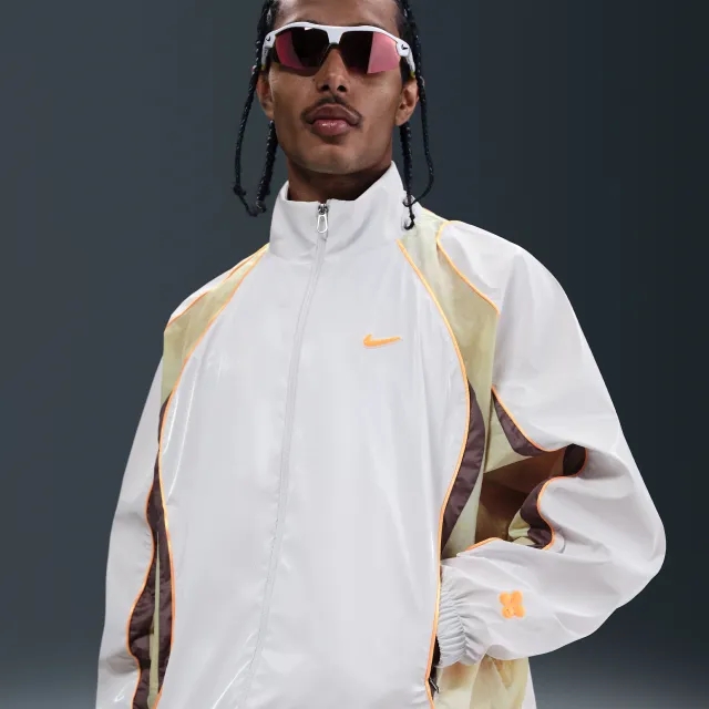 Nike Project F.R.O.G. Men's Tracksuit Jacket - White - Polyester