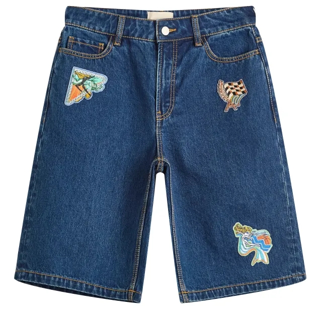 ALÉMAIS Women's Speedy Denim Short Indigo