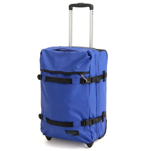 Eastpak Transit'r Small Travel Bag With Wheels Tarp Blue