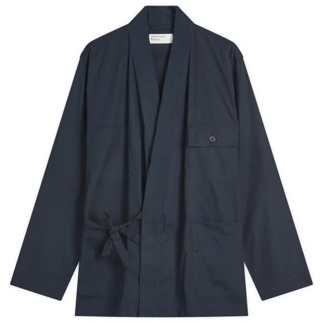 Universal Works Men's Broad Cloth Osaka Work Jacket Navy