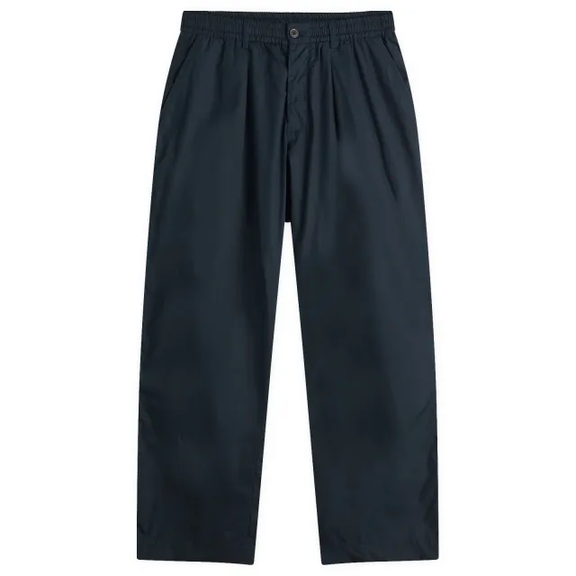 Universal Works Men's Broad Cloth Oxford Pant Navy