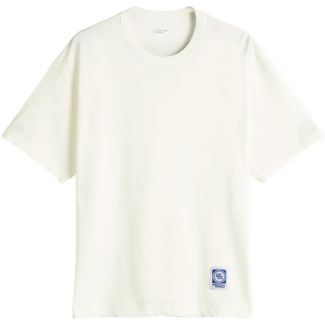 Universal Works Men's Loose T-Shirt Ecru