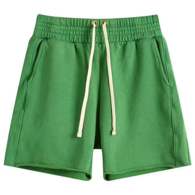 Les Tien Men'ss Heavyweight Yacht Sweat Short Washed Basil