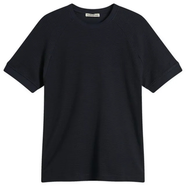 YMC Men's Marquee Waffle T-Shirt Navy