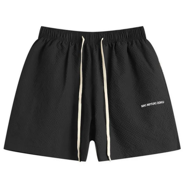 MKI Men's Seersucker Shorts Black