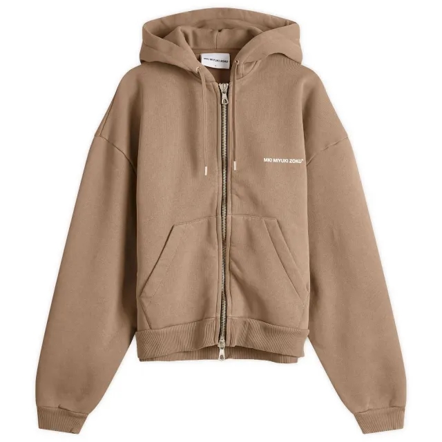 MKI Men's Uniform Zip Hoodie Mushroom