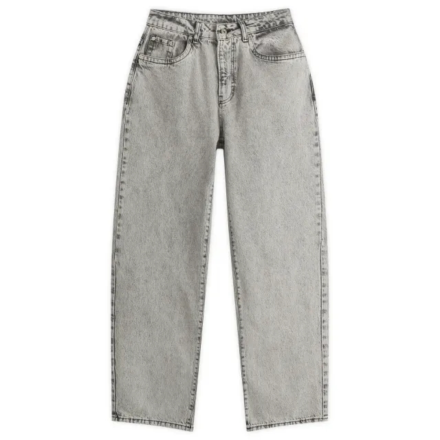 MKI Men's Denim Wide Leg Jean Washed Black