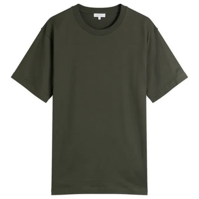 Norse Projects Men's Standard T-Shirt Black Olive