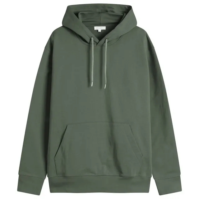 Norse Projects Men's Standard Hoodie Aluminum Petrol