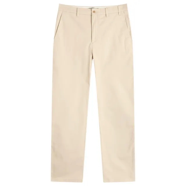 Norse Projects Men's Standard Slim Chino Trousers Oatmeal