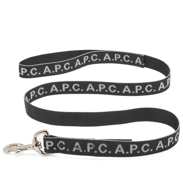 A.P.C. Men's Nylon Dog Lead Black
