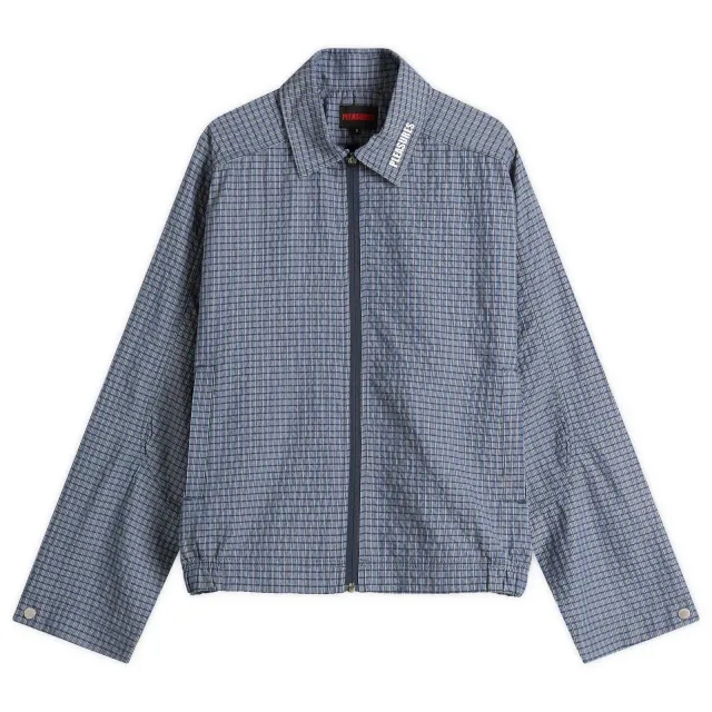 Pleasures Men's Shifty Track Jacket Navy