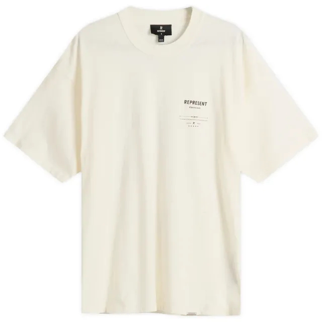 Represent Men's Revere Manor T-Shirt Aged White