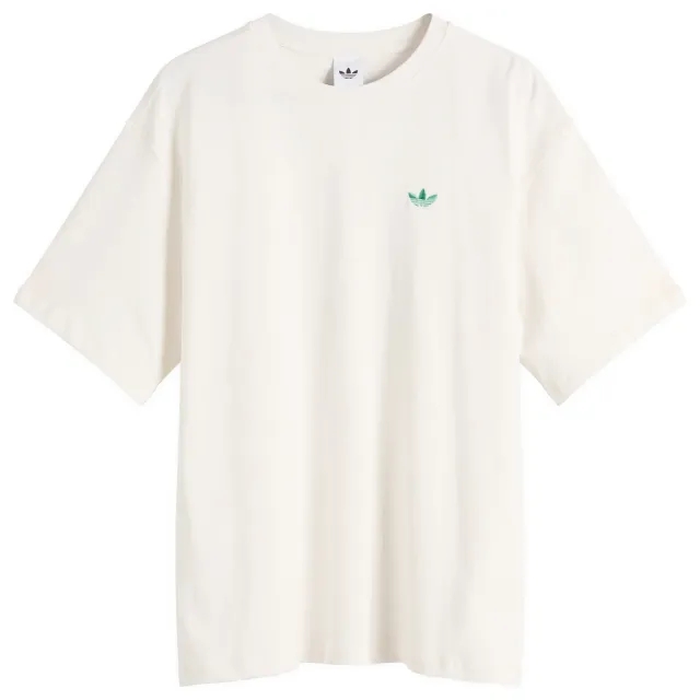 Adidas Women's Retro Tennis Boyfriend T-Shirt Cloud White