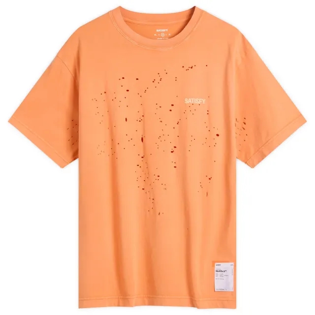 Satisfy Men's MothTech T-Shirt Aged Dusty Orange