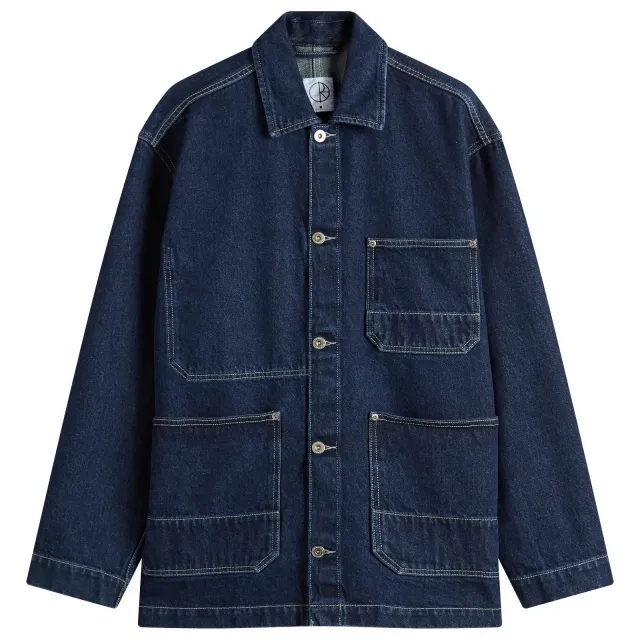 Polar Skate Co. Men's Ezra Denim Jacket Indigo