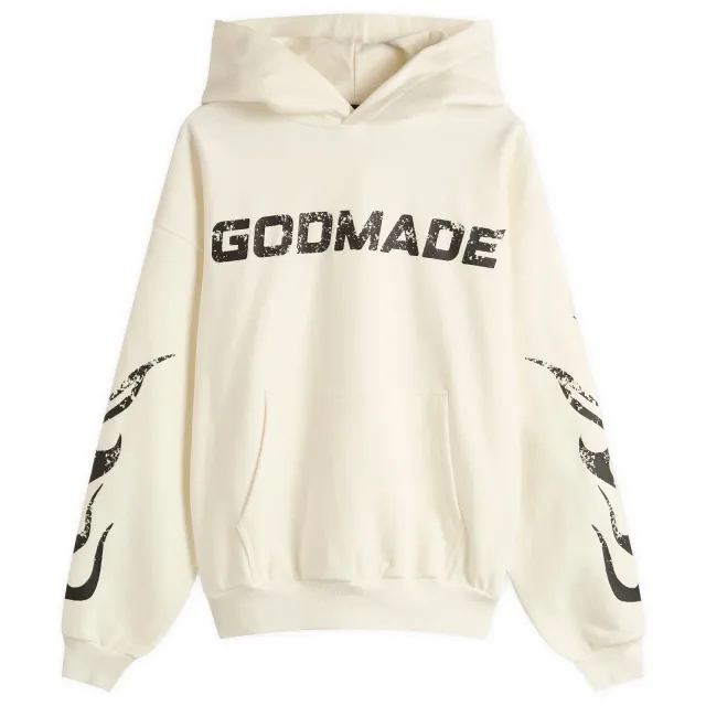 God Made Men's F7 Hoodie Off White