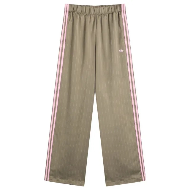 Adidas Women's Satin Wide Legged Pants Trace Cargo