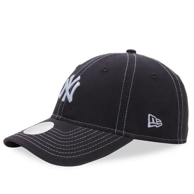 New Era NY Yankees Contrast Stitch 9Twenty Cap Navy