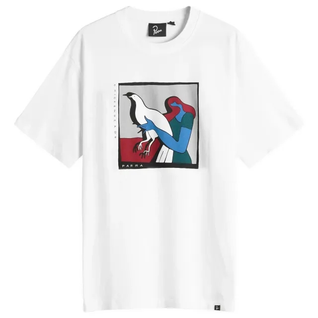 By Parra Men's Look At It T-Shirt White