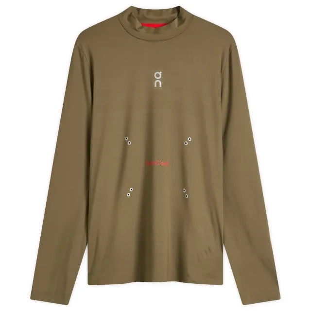 ON Men's x Pleasures x The Loop LON Men'sg Sleeved T-Shirt Olive