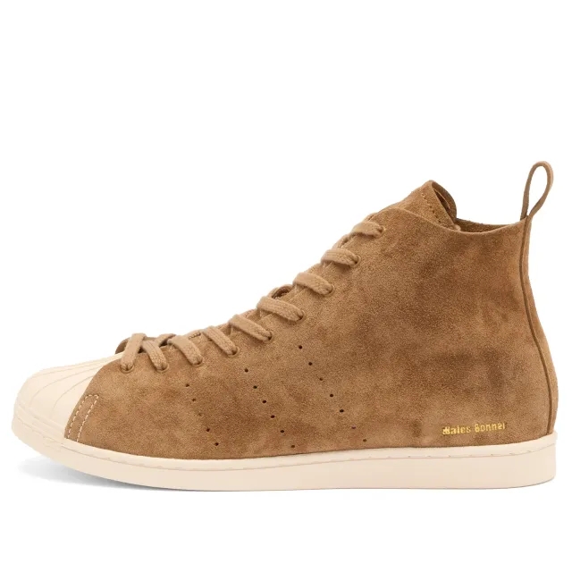 Adidas x Wales Bonner Superstar Hi Night Brown/Chalk White