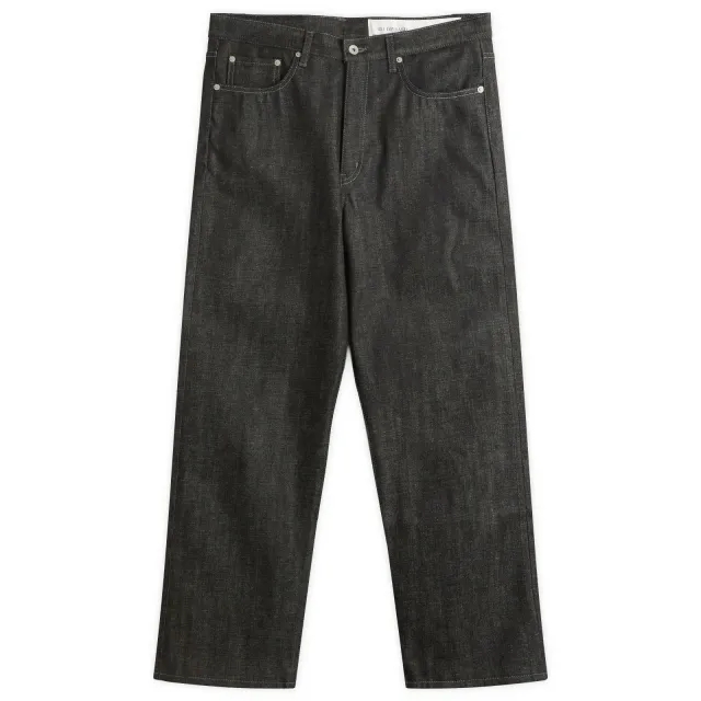 Neighborhood Men's Rigid Denim DP Basic Pants Black