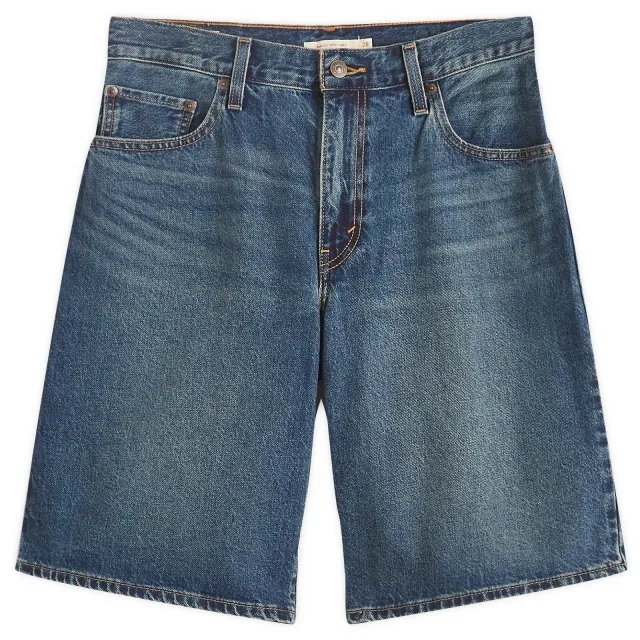 Levis Baggy Dad Jorts Hinged Heart