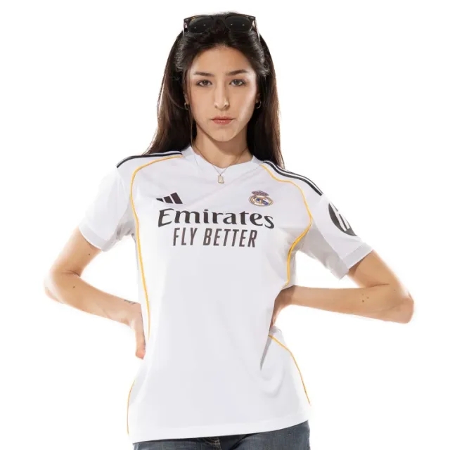 Real Madrid adidas Home Shirt 2025-26 - Womens