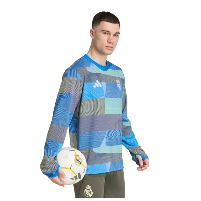 Adidas Real Madrid 25/26 Warm Pre Match Sweatshirt