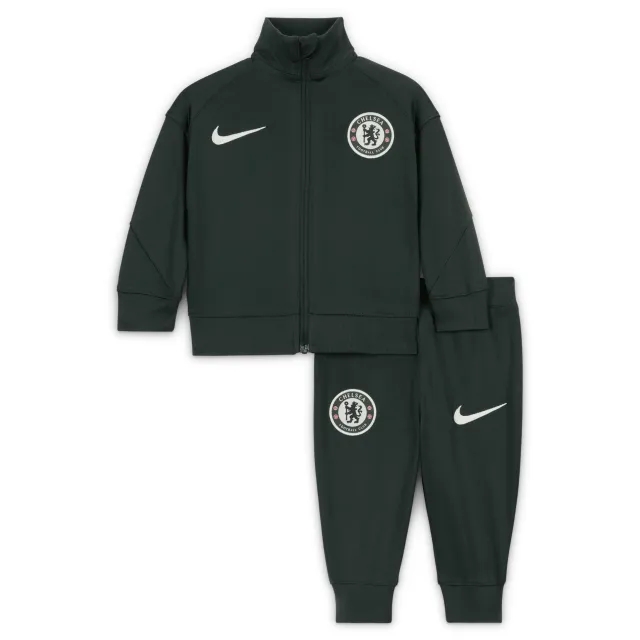 Chelsea F.C. Strike Baby/Toddler Nike Dri-FIT Football Knit Tracksuit - Green - Sustainable Materials