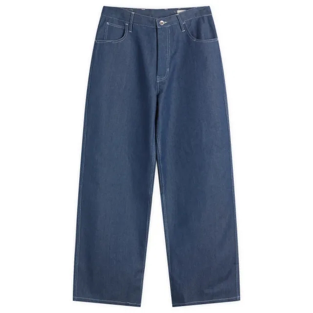 Story mfg DARK DENIM WONKY WEAR